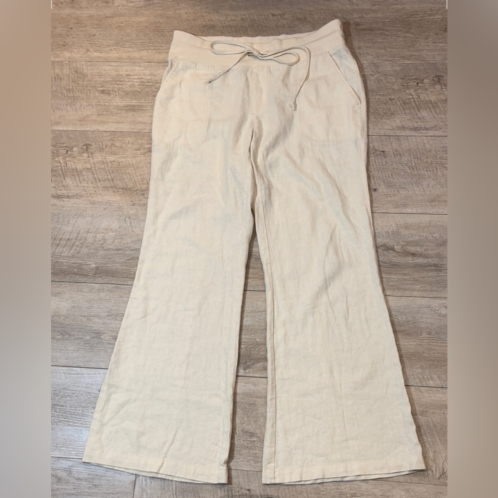 Urban Outfitters Women’s Linen Blend Flare Pants Size Medium